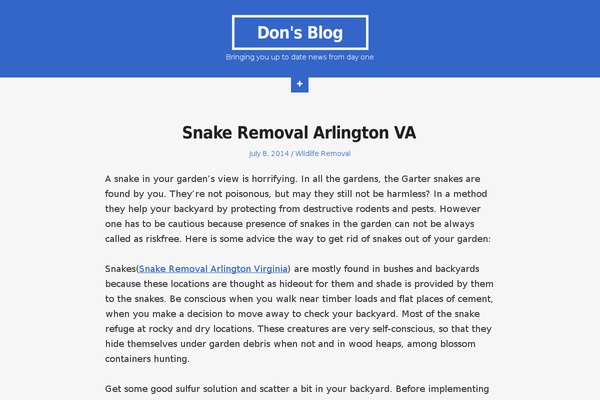 Stork theme site design template sample