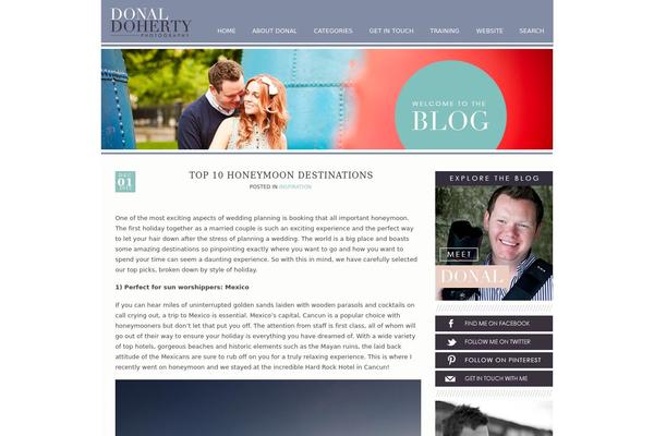 ProPhoto 5 theme site design template sample