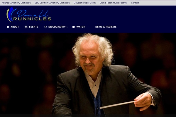 donaldrunnicles.org site used Baton