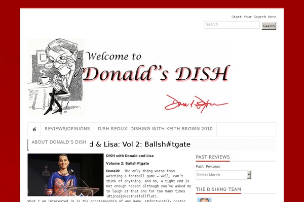 Daphne theme site design template sample