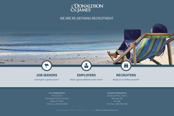 donaldsonjames.com site used Donaldson