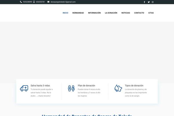 Bridge Child theme site design template sample