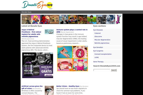 Ast theme site design template sample