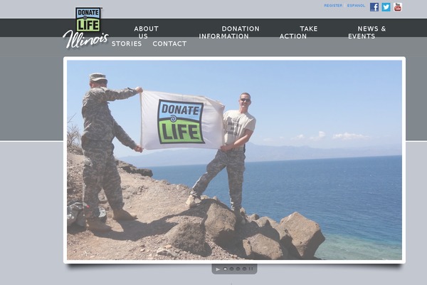 donatelifeillinois.org site used Donatelife