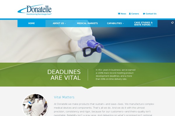 donatelle theme websites examples