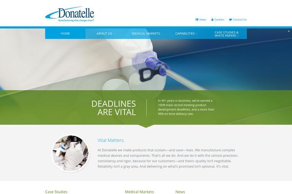 donatelleplastics.com site used Donatelle