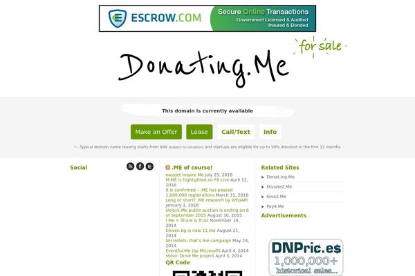 donating.me site used Jinglydp