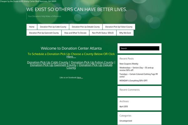 Metro theme site design template sample