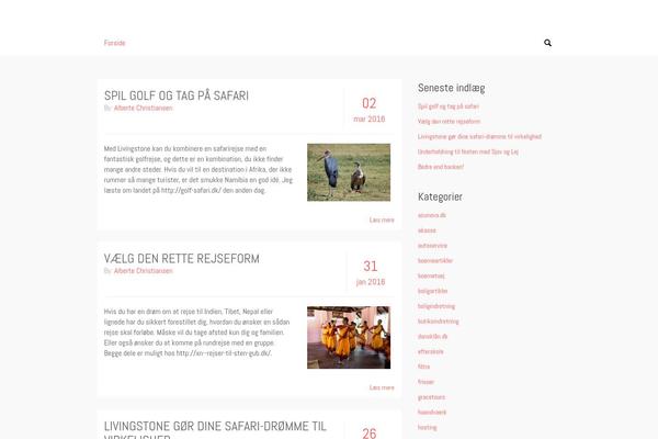 donbaek.dk site used Theme11