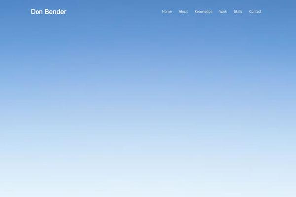 Stockholm theme site design template sample