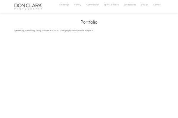 Mercury theme site design template sample