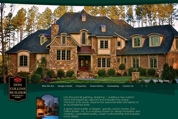 doncollinsbuilder.com site used Collins