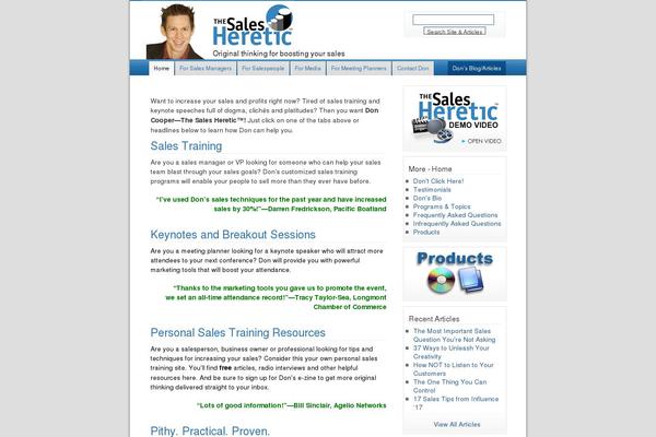 Breakthrough-pro theme site design template sample