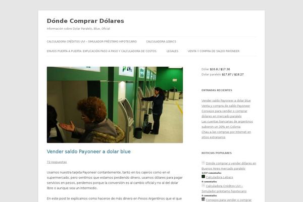 Site using WP Twitter Feeds plugin