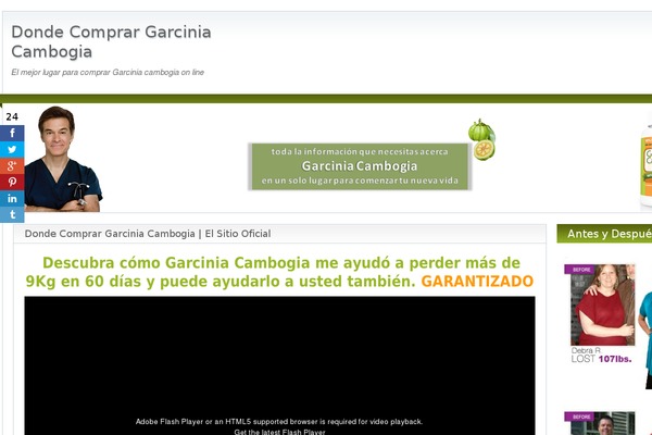 dondecomprargarciniacambogia.com site used BlogoLife