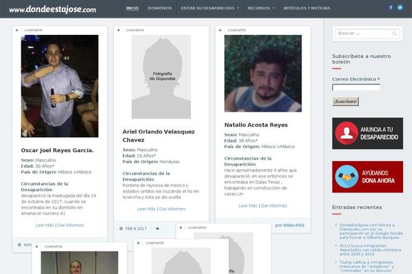 Site using Zilla-social plugin