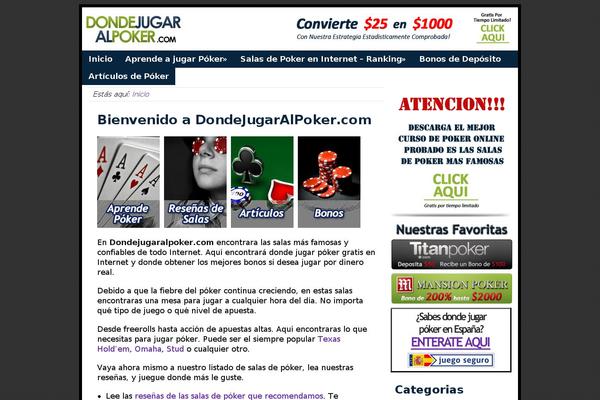 Dynamik theme site design template sample