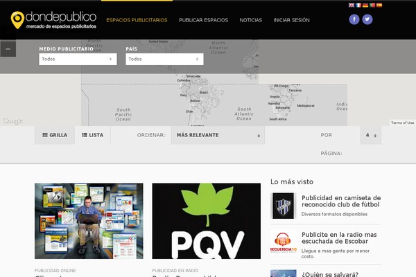 SpotFinder theme site design template sample