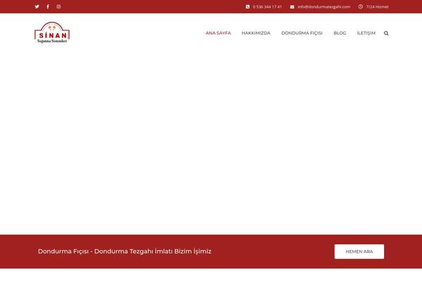 Construct theme site design template sample