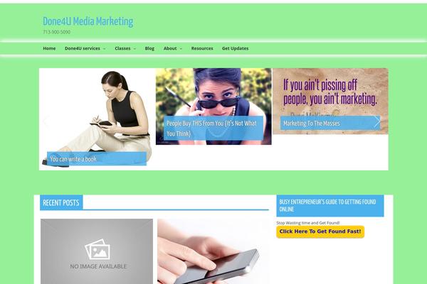 Verge theme site design template sample