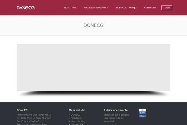 Jobify theme site design template sample