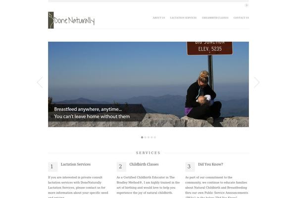 Slate theme site design template sample