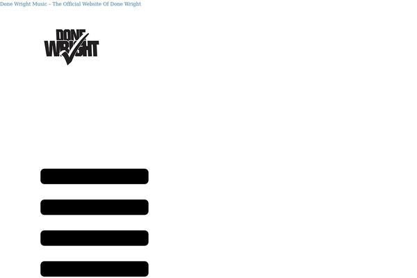 donewrightmusic.com site used Ave