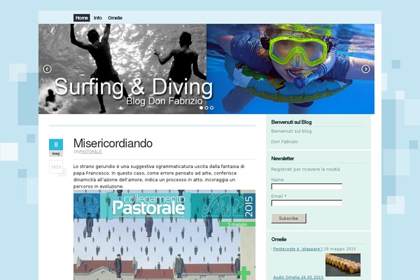 Compositio theme site design template sample