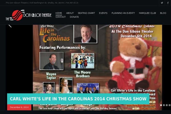 Site using The Events Calendar plugin