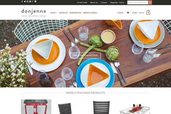 Flatsome theme site design template sample
