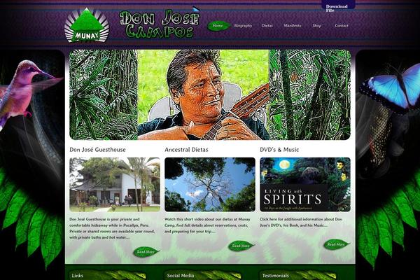 Upstream theme site design template sample
