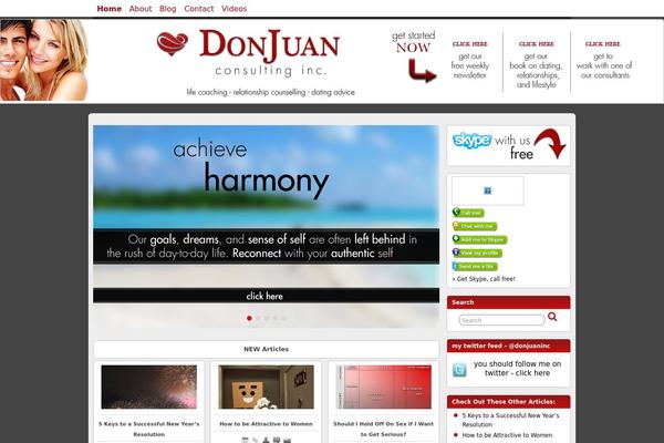 Suffusion theme site design template sample