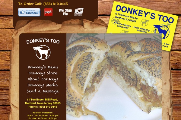 donkeystoo.com site used Donkeys