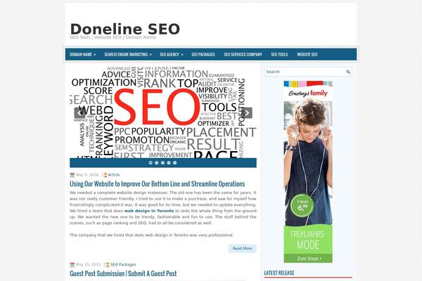 Seospot theme site design template sample