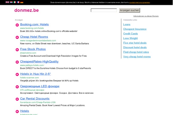 donmez.be site used Intozine