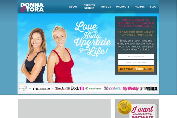 donnaandtora.com site used Calanthalite