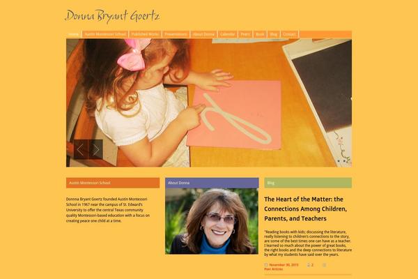 Sensei theme site design template sample