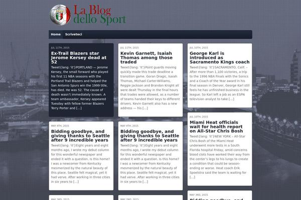 Mortar theme site design template sample