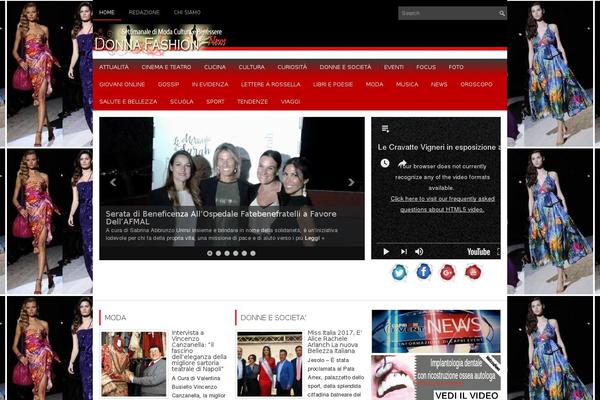 donnafashionnews.it site used iMagazine
