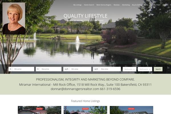 Realeswp theme site design template sample