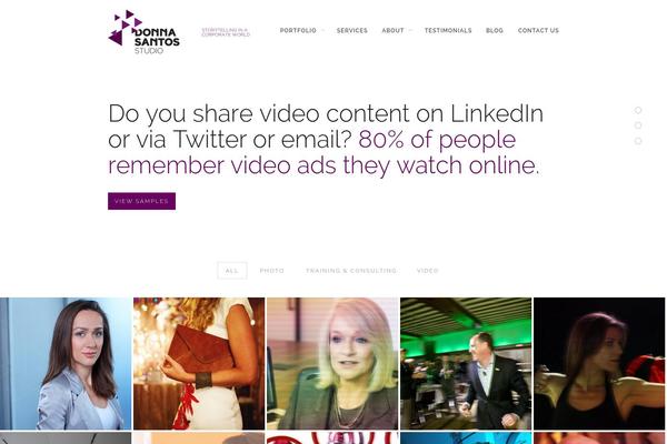 GridStack theme site design template sample