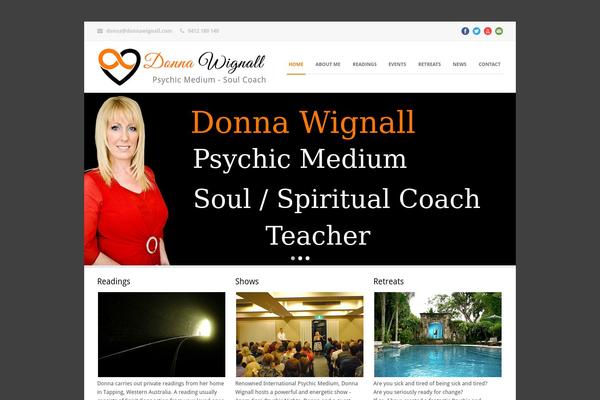Maxima theme site design template sample