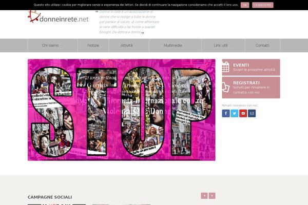 Candidate theme site design template sample