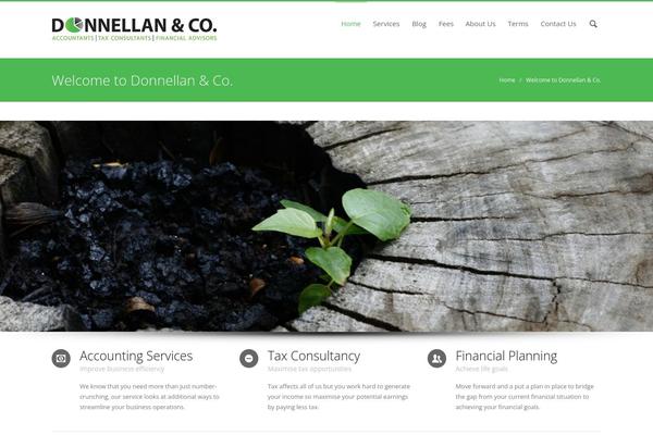 donnellanandco.ie site used ThemeTastic