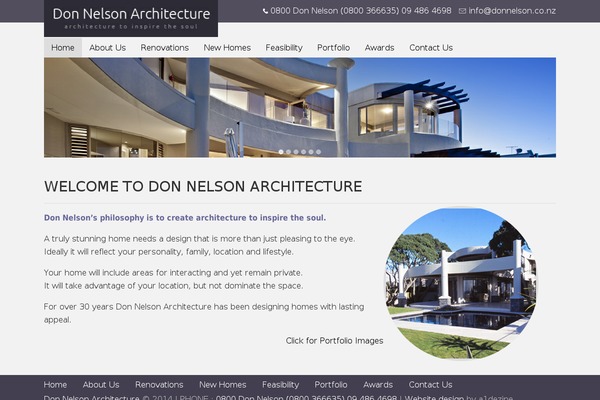Nelson theme site design template sample