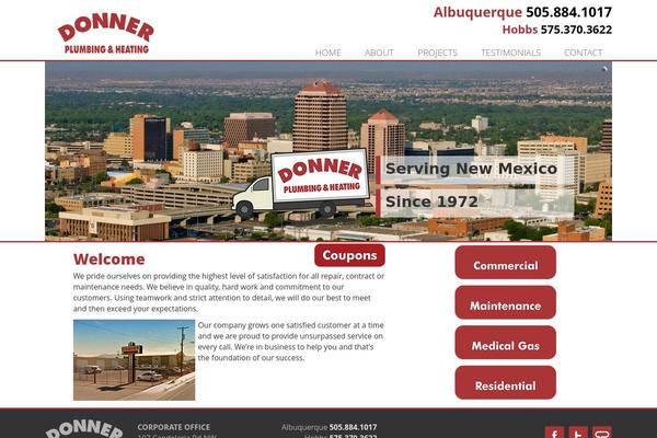 donnerplumbing.com site used Donner