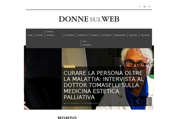 Espresso Child theme site design template sample