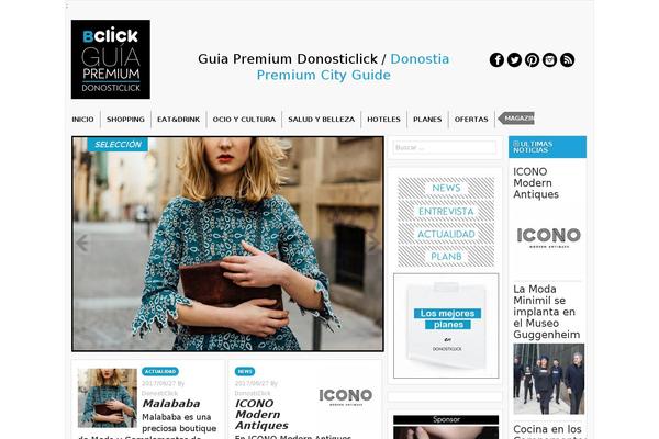 donosticlick.com site used Top-magazine