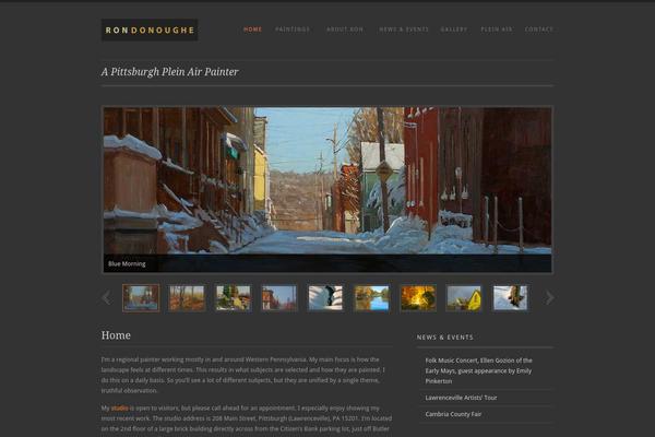 donoughe.com site used The Cotton