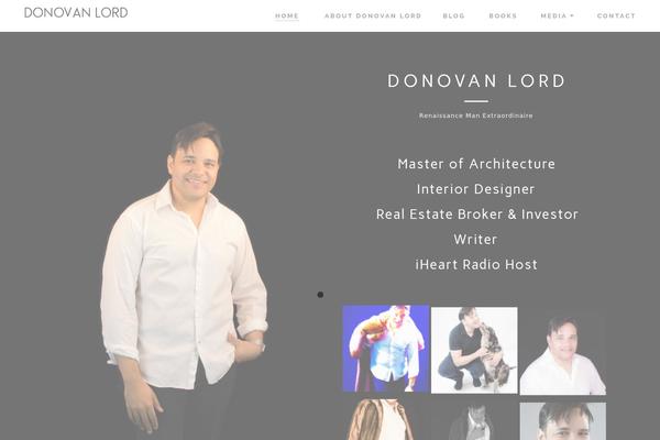 Tracks theme site design template sample